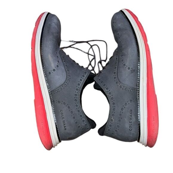 Cole Haan Grand 360 Gray Suede Shoes Size 10 1/2 M - Picture 4 of 7
